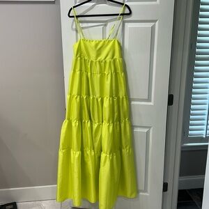 Akira Neon Yellow Dress